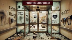 pronto soccorso devastato